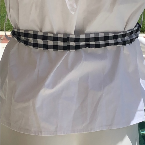 NWT After Market off the shoulder, tie waist, top - Picture 6 of 9